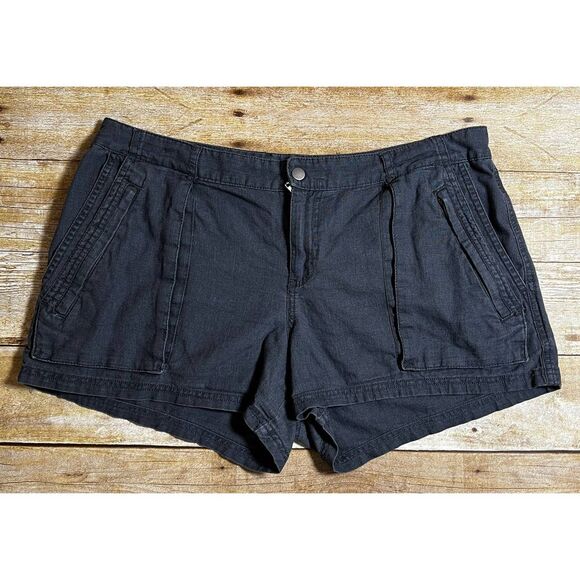 CONVERSE x TARGET LINEN BLEND CASUAL CLASSIC EVERYDAY WEAR SIMPLE SHORTS SZ.10 - Picture 1 of 8